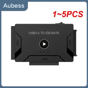 1-5 Шт. Конвертер Sata в USB 3,0 для 2,5/3,5 Дюймов Внешний SSD Кабель для жесткого диска IDE SATA Адаптер Для ПК Macbook USB 3,0 на SATA IDE 3
