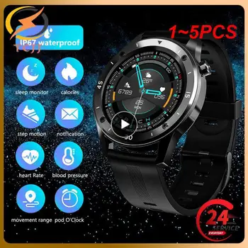 1 ~ 5ШТ Спортивные смарт-часы GT5 для мужчин и женщин в подарок Интеллектуальные смарт-часы F22S, фитнес-трекер, браслет для измерения артериального давления для Android