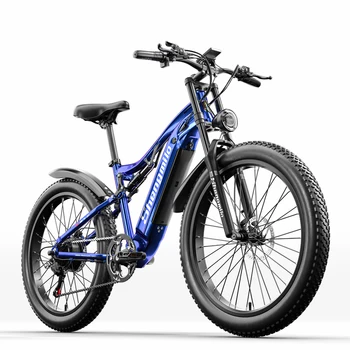 2023 Новый MX03 Ebike 26 ”Электрический Велосипед 500 Вт Электрический Велосипед Fat Bike 48V15AH Съемный Аккумулятор E Bike Горный Велосипед