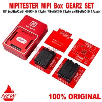 2024 НОВЕЙШИЙ Оригинальный MIPITESTER / MiPi Box Max Programmer / NB UFS 4 В 1 (254 /153 /297 )/eMMC 13 в 1 x Инструмент-адаптер