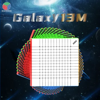 DianSheng Galaxy 13x13 M 13x13x13 Магнитная Головоломка Без Наклеек Cubo Magico Speed Magic Cube Профессиональная Игрушка-Головоломка Cubo Magico