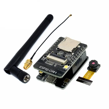 ESP32-CAM Плата разработки ESP32 CH340G WiFi Bluetooth-совместимый модуль с антенной 2.4G для домашнего смарт-устройства
