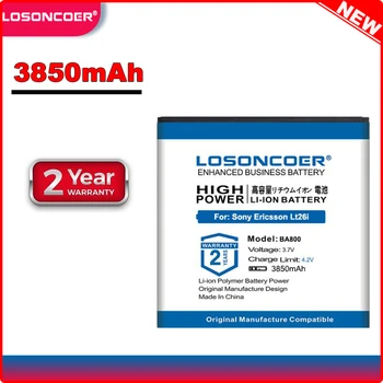 LOSONCOER 3850mAh BA800 Для Sony Xperia S V SL LT25C Lt26I LT25i LT26ii Arc HD AB-0400 Аккумулятор