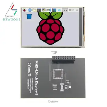 MHS 4-дюймовый Raspberry Pi 3B +/4B Дисплей SPI TFT Сенсорный монитор