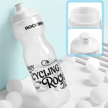 ROCKBROS 750 МЛ Велосипедная Бутылка Для Воды Велосипедный Портативный Чайник Бутылка Для Воды Пластиковая Спортивная Посуда Для Горного Велосипеда На Открытом Воздухе