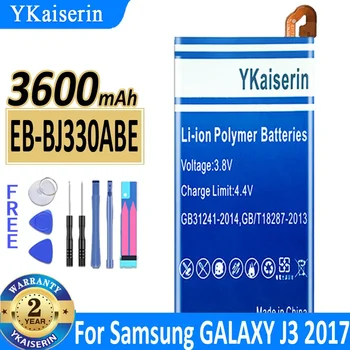 YKaiserin EB-BJ330ABE EBBJ330ABE Сменный Аккумулятор Телефона Для Samsung GALAXY J3 2017 SM-J330 J3300 2017 Edition 3600 мАч