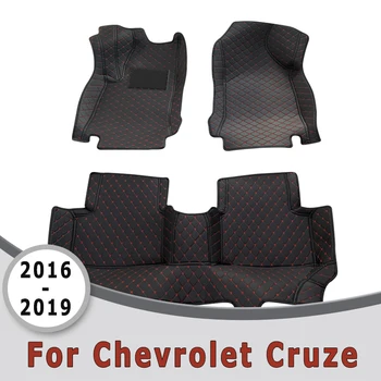 Автомобильные коврики для Chevrolet Cruze 2021 2020 2019 2018 2017 2016 Ковры Автозапчасти для интерьера Аксессуары Коврик для замены продукта