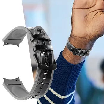 Бесплатная доставка Силиконовый сменный ремешок и аксессуары для наручных часов Galaxy Watch 5 Pro Watch 5 Watch 4 Classic Аксессуары для часов