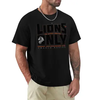 Боксерская футболка Lions Only Charlo, мужские футболки с коротким рукавом
