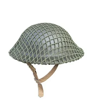 . Военные реконструкции времен Второй мировой войны канадской британской армии Brodie Steel Шлем и камуфляжная сетка Высокого качества