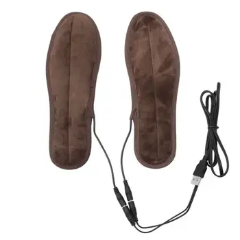 Высококачественные удобные стельки с подогревом, повышающие тепло, удобные поджаристые вставки для обуви с USB-аккумулятором, сохраняющие тепло, перезаряжаемые