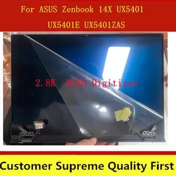 Для ASUS Zenbook 14X UX5401 UX5401E UX5401EAJ UX5401ZAS серия OLED-Дисплей Панель ЖК-Сенсорный Экран Замена Верхней Половины Деталей