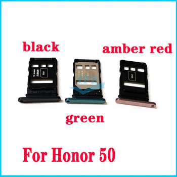 Для Huawei Honor 50 Pro Lite SE Лоток Для SIM-карт Слот-Держатель Слот-адаптера Запасная Часть