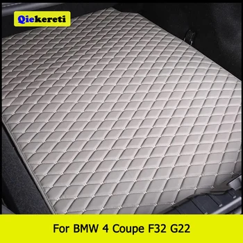 Изготовленный на заказ коврик в багажник автомобиля QIEKERETI для аксессуаров интерьера BMW 4 Coupe F32 G22