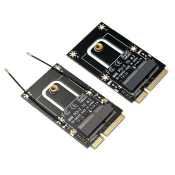 Ключ NGFF E M.2 NGFF К Mini PCI-E Адаптер Конвертер Плата Расширения для Модуля M2 Wireless WiFi