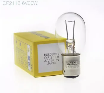 Лампа HOSOBUCHI OP2118 6V30W Для Микроскопа Olympus TB-1 6V5A Лампа FUJI OP-2118 BA15D