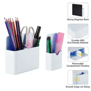 Магнитный держатель ручки, прочный магнитный держатель ручки, Прочный Магнитный ящик для хранения, Универсальный органайзер для доски для холодильника