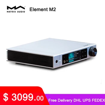 Матричный Элемент M2 Музыкальный Стример HDMI ARC Player ES9028PRO DAC 4,4 мм Сбалансированный Усилитель Для наушников