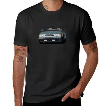 Новая футболка Saab 900, топы больших размеров, летняя одежда, мужские футболки с рисунком в стиле хип-хоп