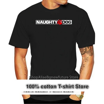 Новая футболка разработчика видеоигр с логотипом Naughty Dog от американской компании First Party, размер S 3Xl