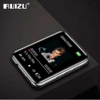 Новый RUIZU M4 Портативный Мини Bluetooth MP3-плеер 1,8 