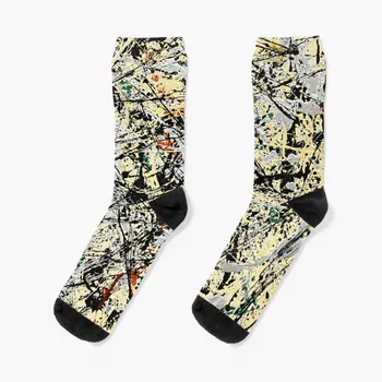 Номер 32-Носки Jackson Pollock, носки женские, носки с героями мультфильмов