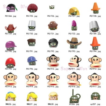 Одиночные игровые модели Zombie monkey Link, фигурки, аксессуары, Строительные блоки, игрушки для детей, серия-068