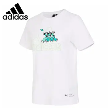 Оригинальный новое поступление футболки Адидас Китай ЛС футболка женская рубашка с коротким рукавом спортивная одежда