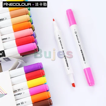 Оригинальный Фарфор FINECOLOUR 12 / 24 / 36 цветная ручка water mark pen студенческий стандартный набор для рисования для студентов художественные принадлежности