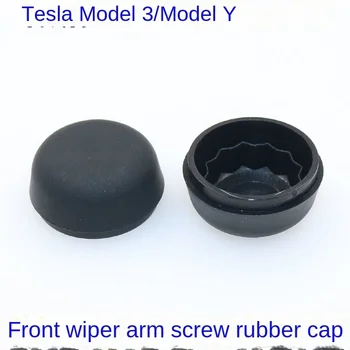 Подходит для Tesla Model3/ModelY винт коромысла переднего стеклоочистителя водонепроницаемая крышка шляпы стеклоочистителя