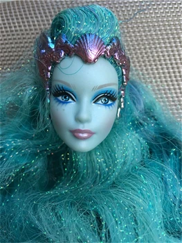Редкая коллекция кукла с водяным эльфом, игрушечная голова принцессы, кукольная голова девочки, игрушки для прически, детский макияж, игрушка 
