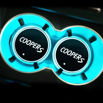 Семицветная автомобильная наклейка с декоративным рассеянным светом в салоне автомобиля для Автоаксессуаров MINI JOHN COOPERS WORKS