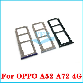 Слот для держателя sim-карты Лоток Micro SD для адаптеров OPPO A52 A72 A54 A55 A57 A59 A5 2020