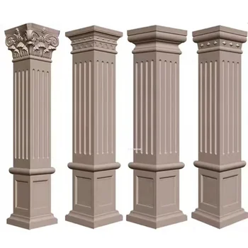 Форма для цементной колонны своими руками, Садовый забор для Садового строительства, Европейское Декоративное моделирование, Форма для Римской колонны, Утолщенная Квадратная колонна