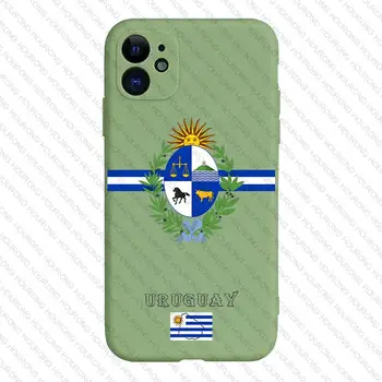 Чехол с гербом Уругвая для iPhone 15 14 Pro Max 13 12 11 Mini X XS XR 7 8 6S Plus SE